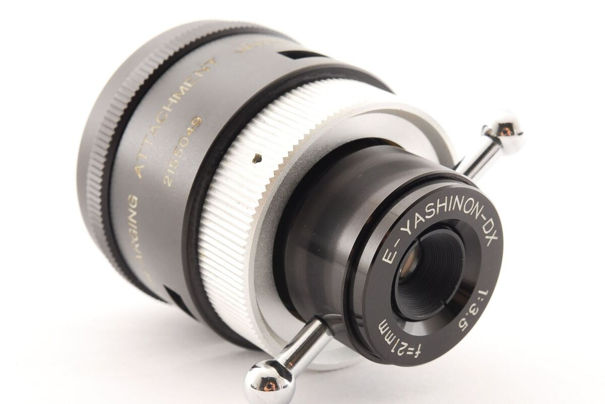 Yashica Atoron E-Yashinon-DX 21mm f/3.5 Enlarging Lens Attachment RARE 9883