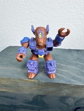 Hasbro Battle Beasts Bloodthirsty Bison  Figure #25 Takara Water Rub VTG !!