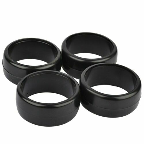 4 PCS Hard Plastic Drift Tires Tyre For 1/10 RC Racing Car HSP HPI Tamiya TT02 - Picture 5 of 6