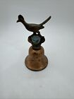 New Mexico Metal Souvenir Collector Bell Road Runner Bird 3 1/4" Tall