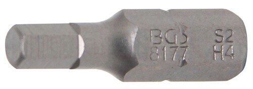 "Bgs Bit | Antrieb AußEnsechskant 6,3 Mm (1/4\") | Innensechskant 4 Mm"-image