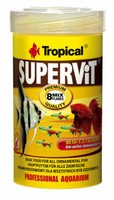 Supervit 100Ml - Hauptfutter FüR Alle Zierfische Fischfutter Flockenfutter