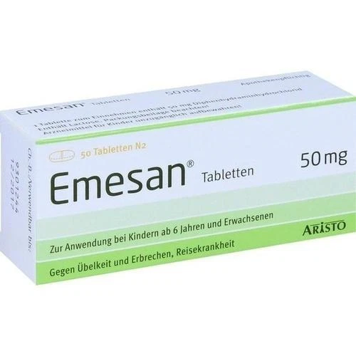 ARISTO PHARMA GMBH EMESAN Tabletten 50 St PZN 2450983