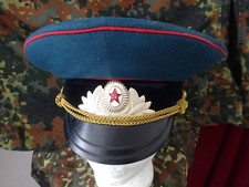 &Ouml;-17) Russisches Schirmm&uuml;tze Russland UDSSR CCCP M&uuml;tze Gr&ouml;&szlig;e 58  Offizier