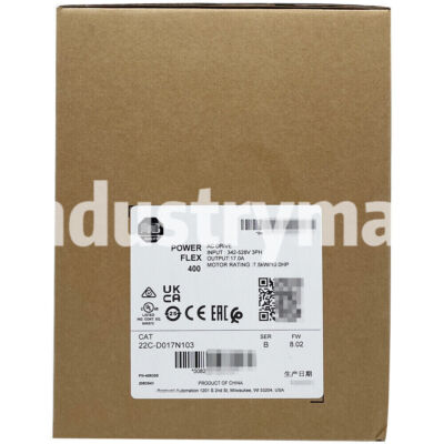 New Factory Sealed Allen-Bradley 22C-D017N103 POWERFLEX 400 22CD017N103