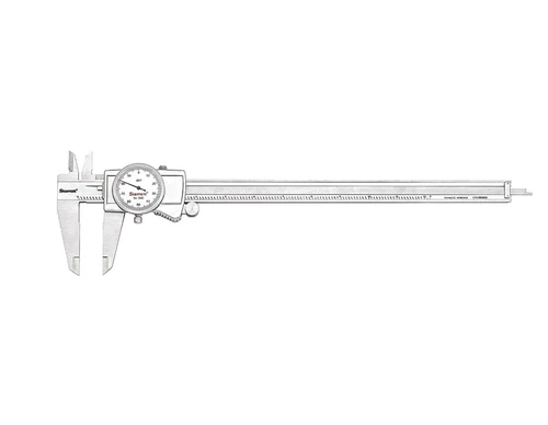 Starrett 61466 3202-12, Dial Caliper 0-12" Range, .001 Graduations, FREE SHIP