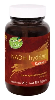 KOPP Vital® NADH hydriert 120 Kapseln 20 g erhöhte Effektivität Premiumqualität