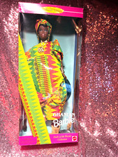 1996 GHANIAN BARBIE Collector Edition 15303 open Box Dolls of the World