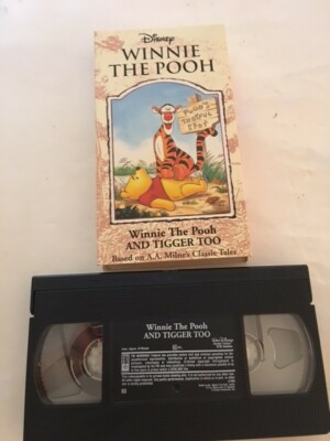 Disney s Winnie the Pooh and Tigger Too (VHS) Storybook Classic Tested Playback