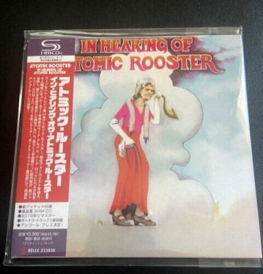 ATOMIC ROOSTER - In Hearing of    Japan 2023 SHM CD von Belle plus Bonus   NEU !