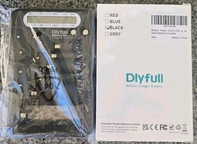 DLYFULL B2 Universal LCD Battery Tester New in  Box
