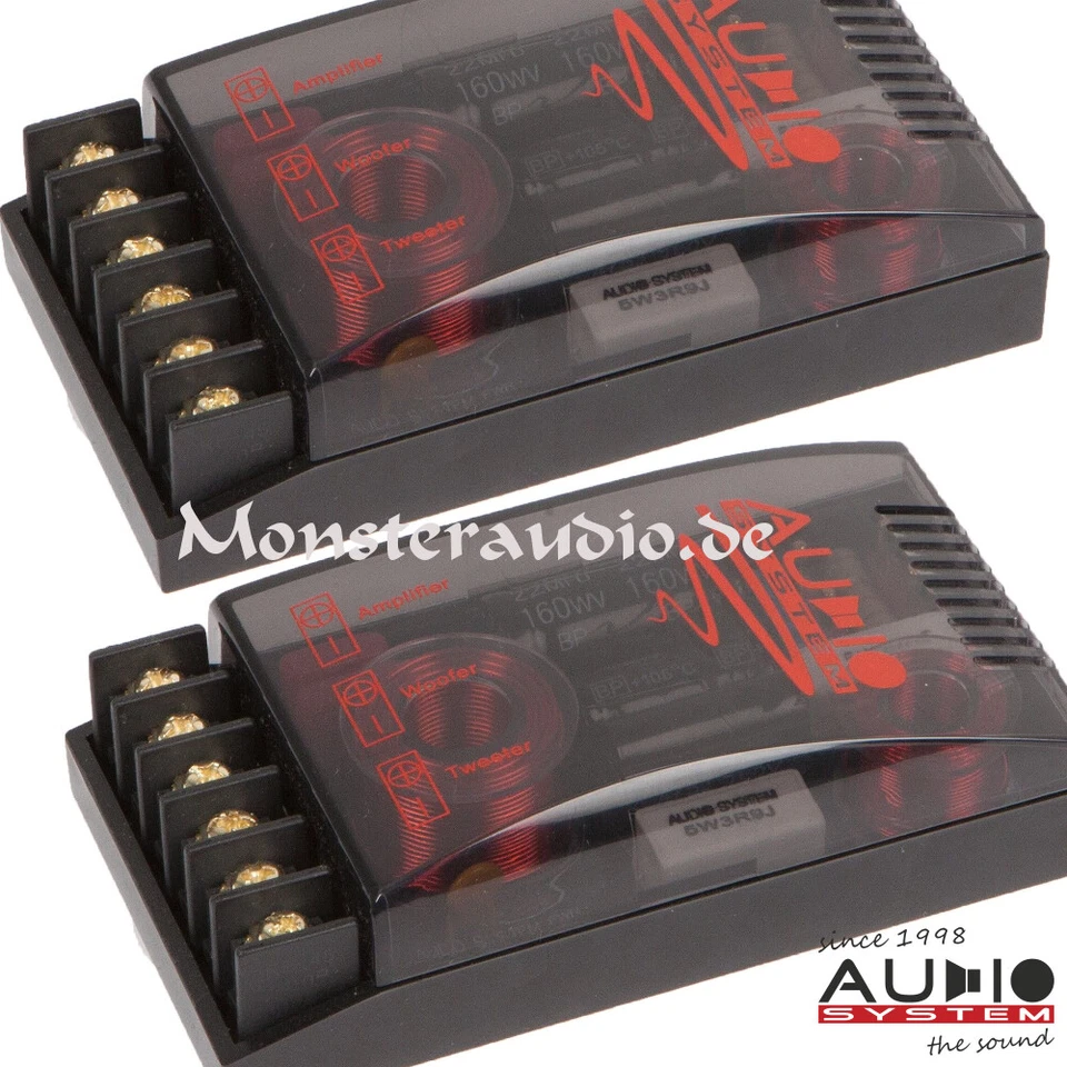 AUDIO SYSTEM R 165 EVO2 16,5cm 2-Wege Lautsprecher 165mm Boxen 280 Watt Radion - Bild 4 von 4