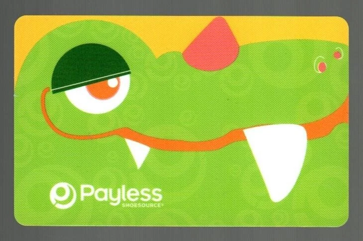 Payless shoes sale gift card