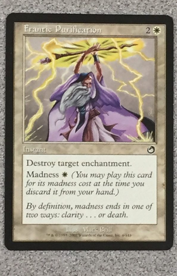 MTG - FRANTIC PURIFICATION 1X- TORMENT - COMMON - INSTANT - NM
