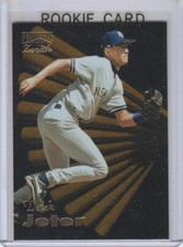 DEREK JETER ROOKIE CARD New York Yankees BASEBALL ZENITH RC MLB Hall of Famer!