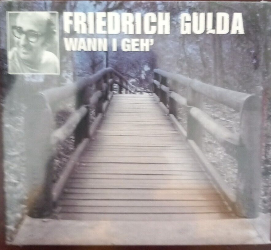 CD Friedrich Gulda Wann I Geh' Menbran 1997 Nuovo Sigillato