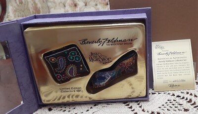 JUST THE RIGHT SHOE Beverly Feldman Ltd Edition Collector Set