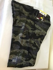 New No Boundaries Sueded Ankle Leggings Juniors Women Shiny Camo