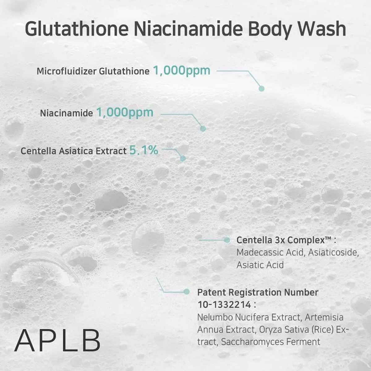 glutathione niacinamide body wash Brocco Glutathione Capsules main image 0