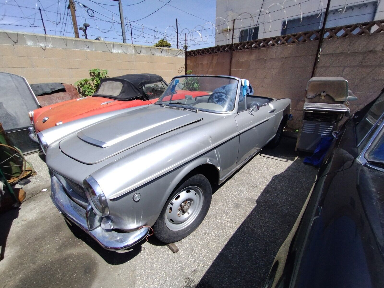 1963 Fiat 1200 Spider Project Car