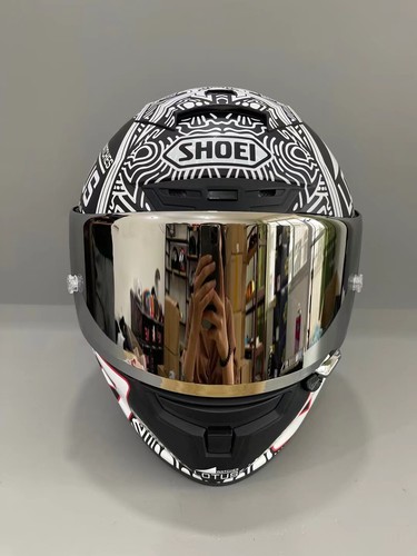 High End X14 Totem Ant Universal Racing Motorcycle Helmet Full Face Helmet - Picture 2 of 14