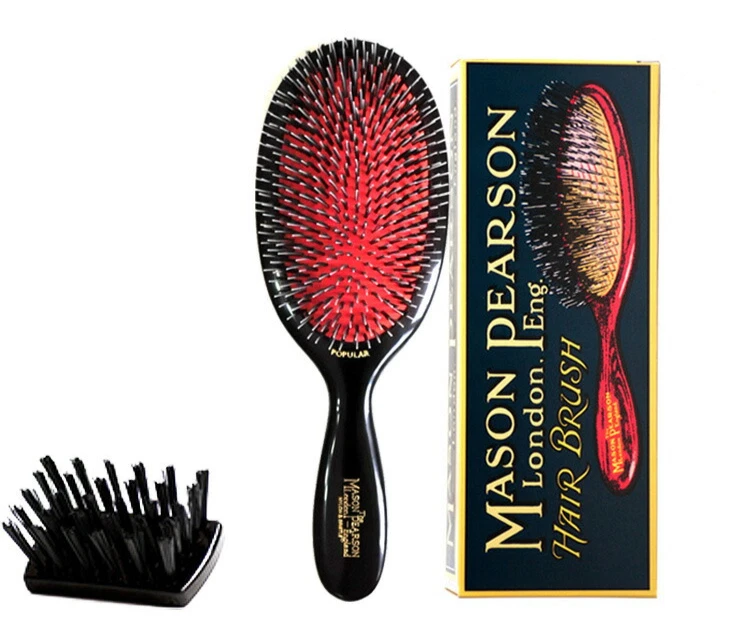 Mason Pearson JUNIOR MIX DARKRUBY Hairbrush (22.6 x 7cm) BN2 | eBay