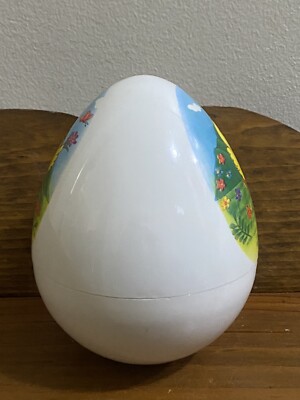 Vintage Motion Activated Plastic Chirping Vibrating Easter Egg Toy Chick  Chicken | eBay