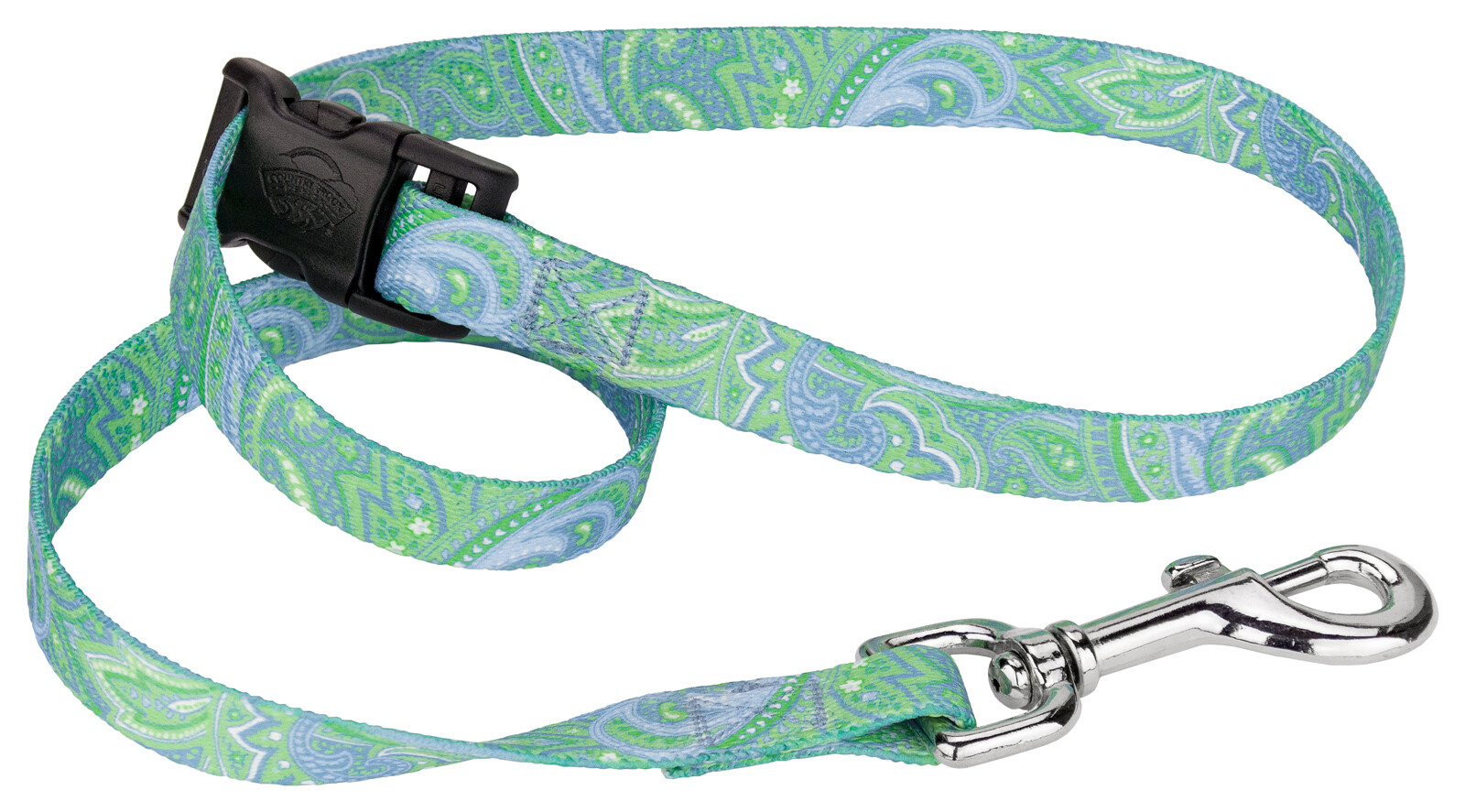 5/8 Inch Green Paisley Grooming Loop with Quick Release Buckle eBay