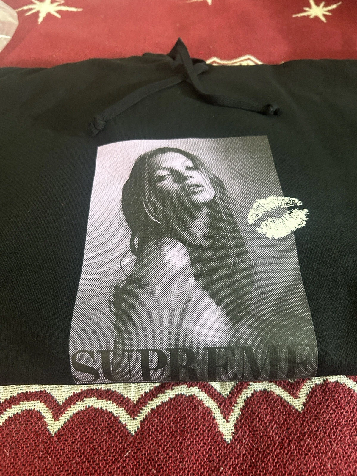 Sweat à capuche SUPREME Kate Moss FW 2024 TAILLE 2XL