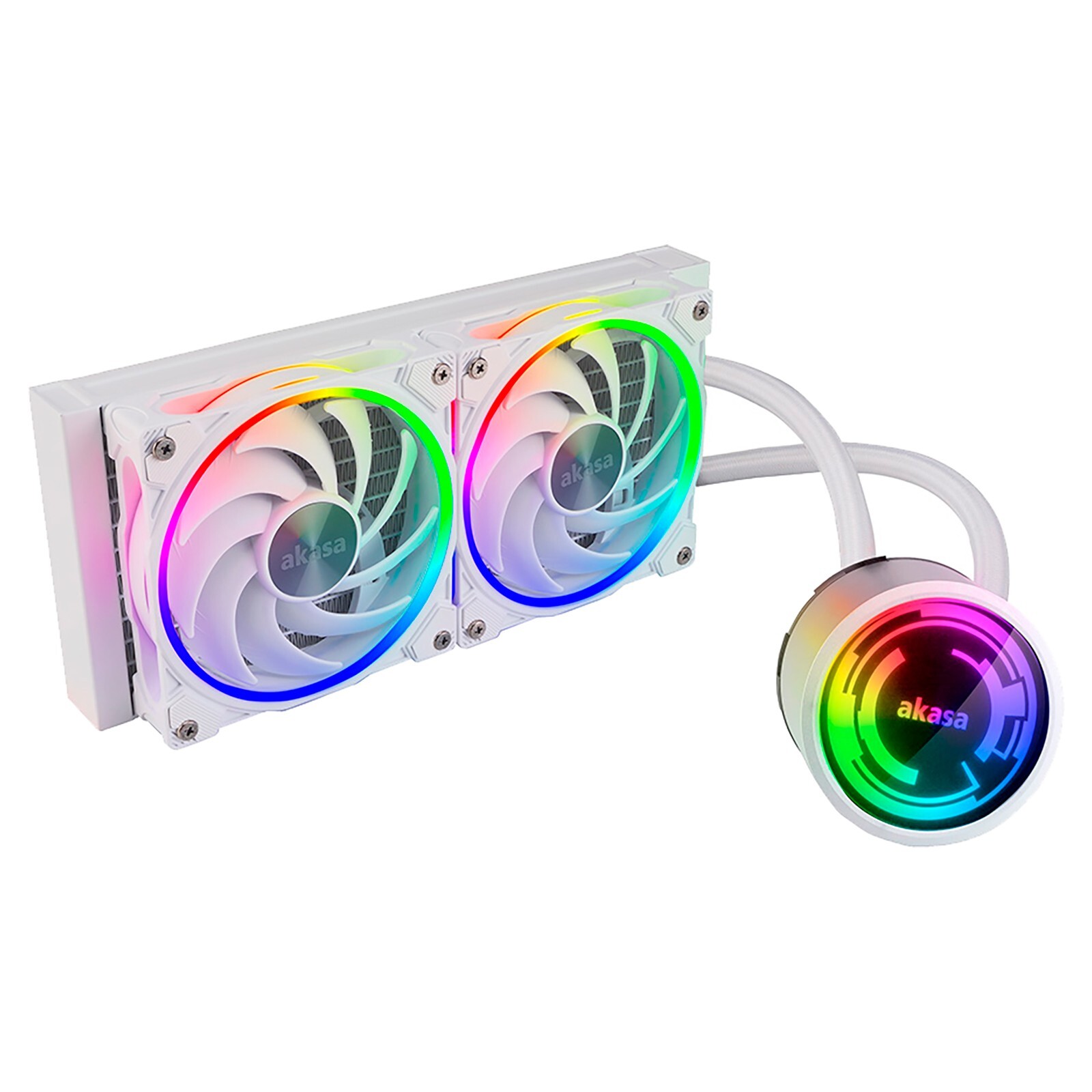 Akasa SOHO 240 Dawn Edition ARGB CPU Cooler Intel LGA 1151/1155/1156/1200/1700