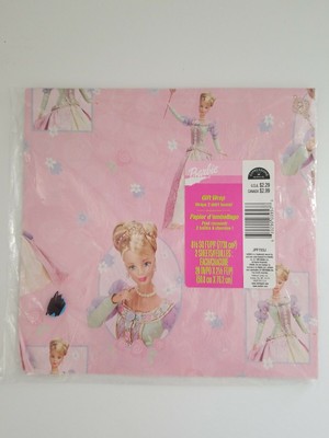 barbie gift wrap