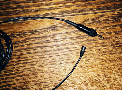 Shure WL51 Cardioid Lavalier Microphone 3.5mm Jack For Sennheiser