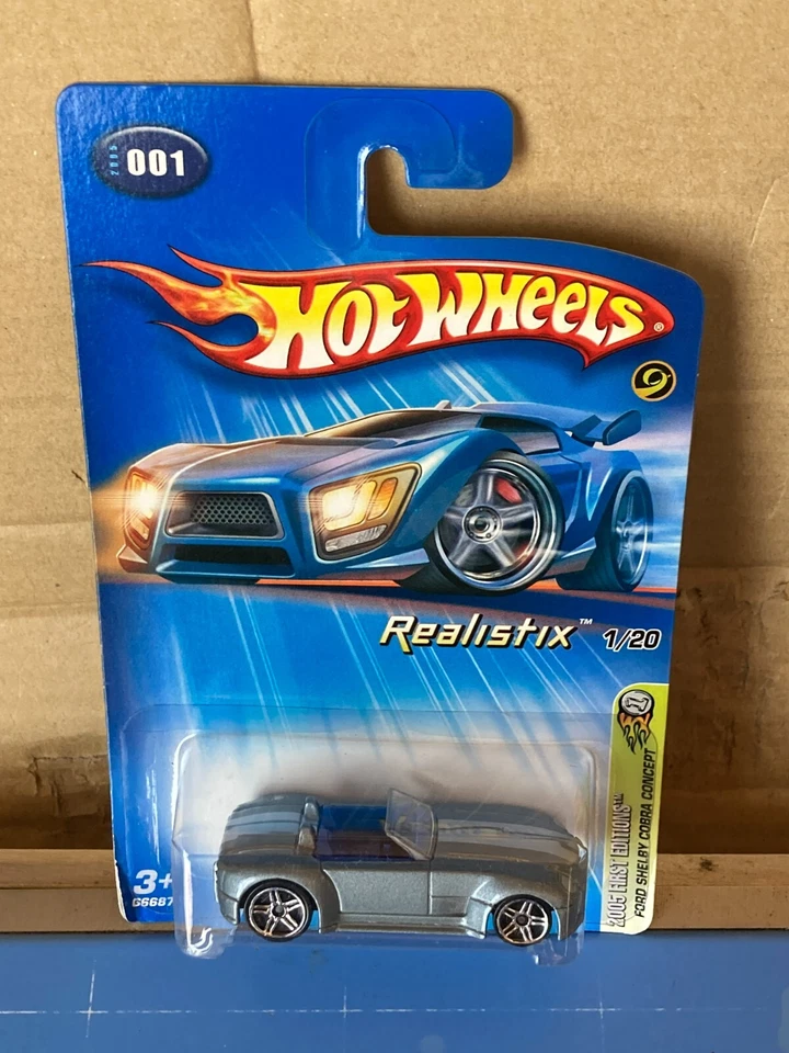 Hot Wheels 2005 FIRST EDITION FORD SHELBY COBRA CONCEPT Realistix 1/20 - Image 2 of 4