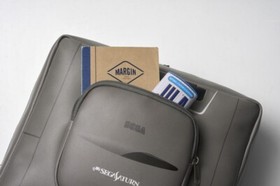 Sega Saturn 30th Anniversary mini Pouch BOOK bag - Japanese Craft