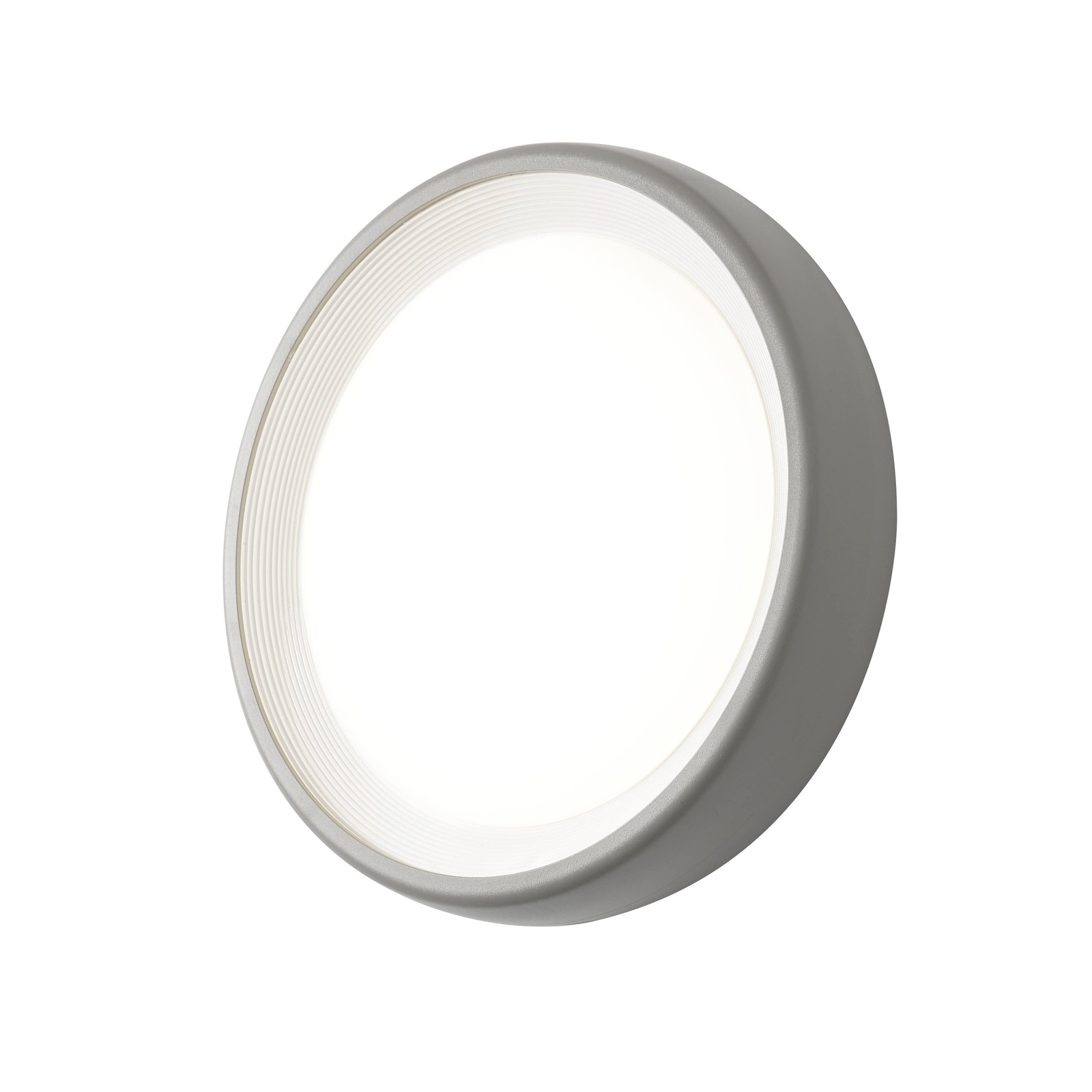 Litecraft Circular Wall Light Outdoor 13 Watt Integrated LED - Grey Clearance