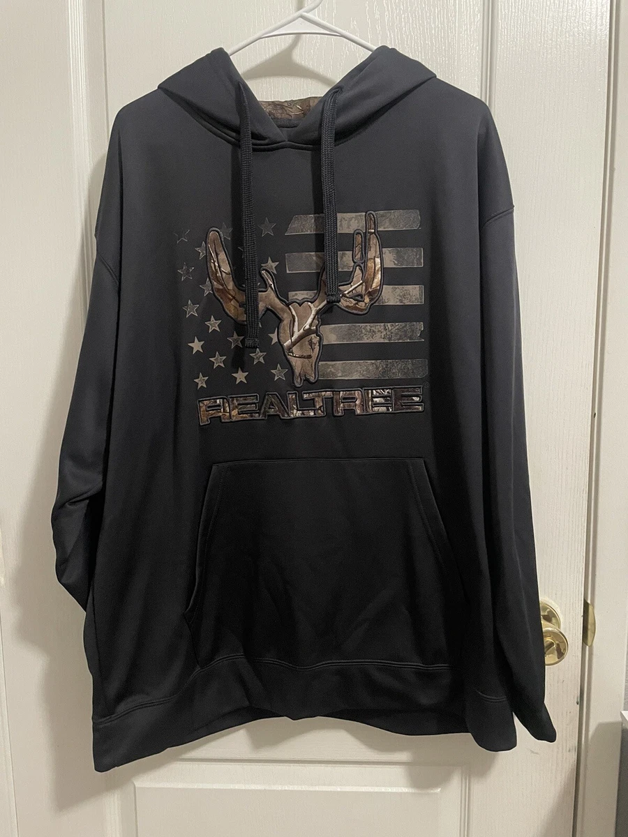 Real Tree by Buckhorn River Men s Sweater Hoodie Size XL
