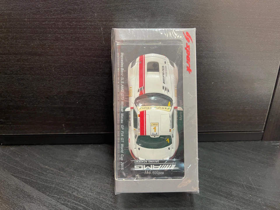 1/43 MERCEDES BENZ SLS SMG GT3 WINNER MACAU FIA GT 2015 ENGEL SPARK SA086 - Immagine 4 di 4