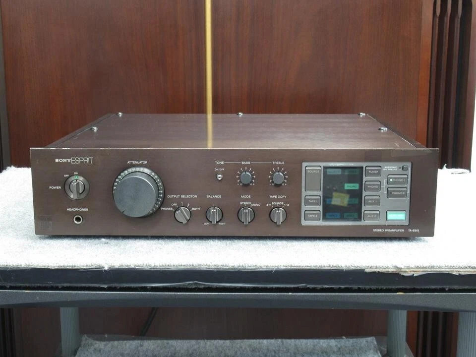 SONY TA-E901 Control Amplifier Transistor BROWN maintained from JAPAN USED