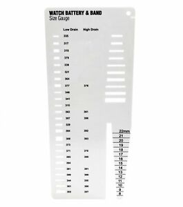 Invicta Watch Battery Chart