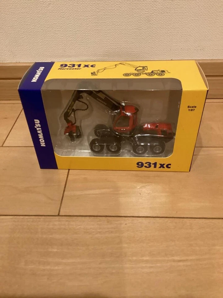 komatsu scala 1/87 miniatura wx22h 931xc g40 pc20e - Immagine 4 di 4