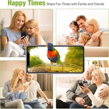 Smart Bird Feeder with Camera, High Resolution, Identification, solar