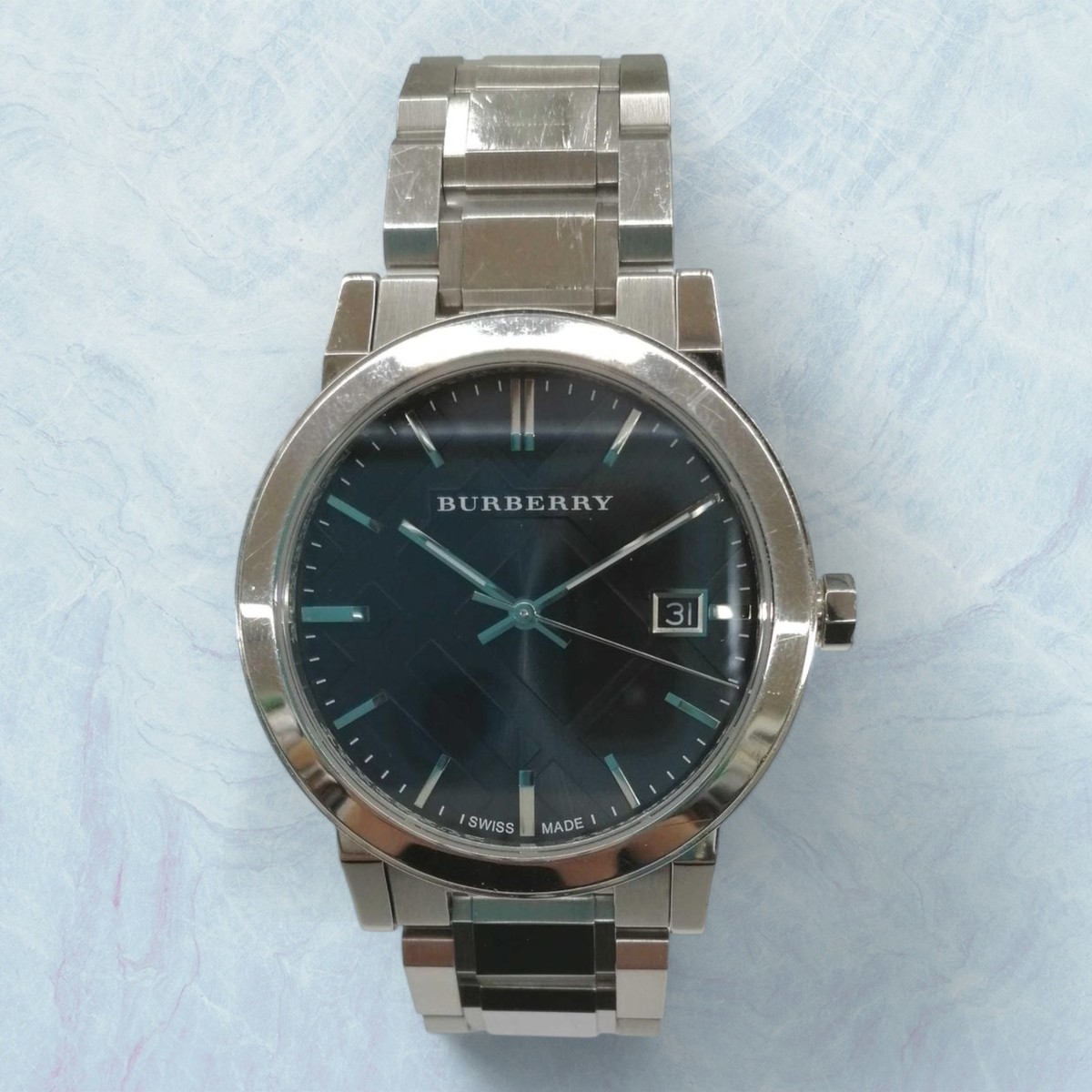 BURBERRY BU9001 Wristwatch Authentic Works Unisex 1326 | eBay
