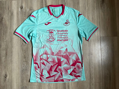 Swansea City Away football shirt 2020/2021 Jersey Soccer Wales Joma Size M