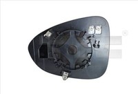 Tyc 325-0192-1 Spiegelglas, AußEnspiegel FüR Opel