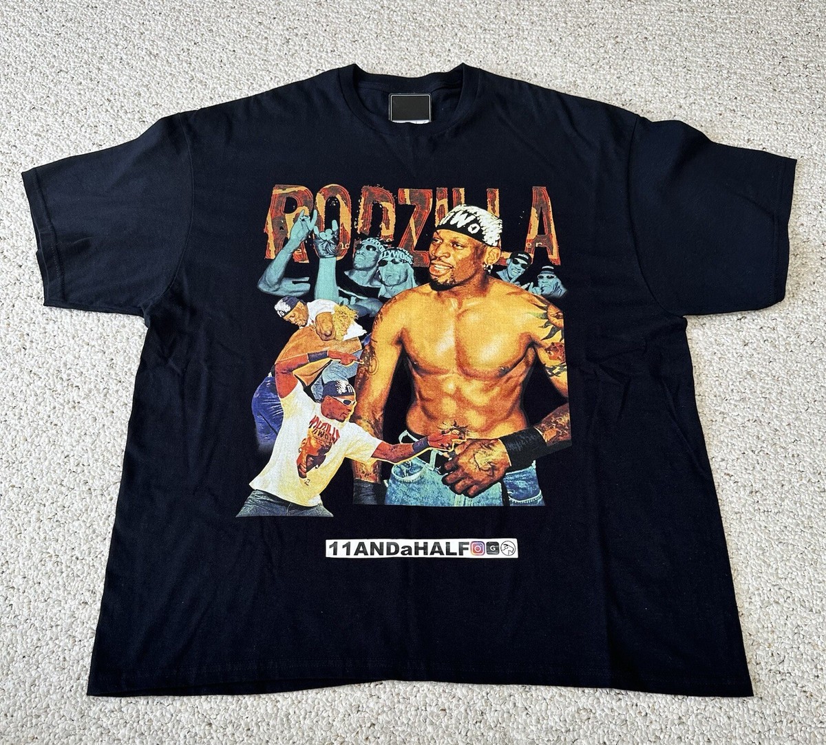 Dennis Rodman Rodzilla shirt 2XL Hulk Hogan NWO Wrestling WWE | eBay