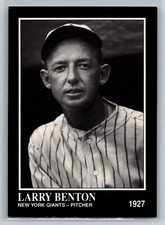 1991 The Sporting News Conlon Collection Baseball Larry Benton #182