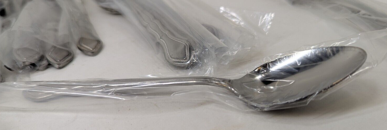 Vintage National Stainless 50 Piece Flatware Set Middlebury Japan (New Complete)