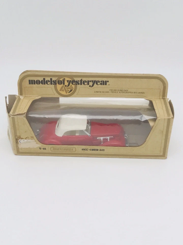 Matchbox Models of Yesteryear Y-18 Cord 812 1937 made in England Lesney EXC..104 - Image 3 of 4