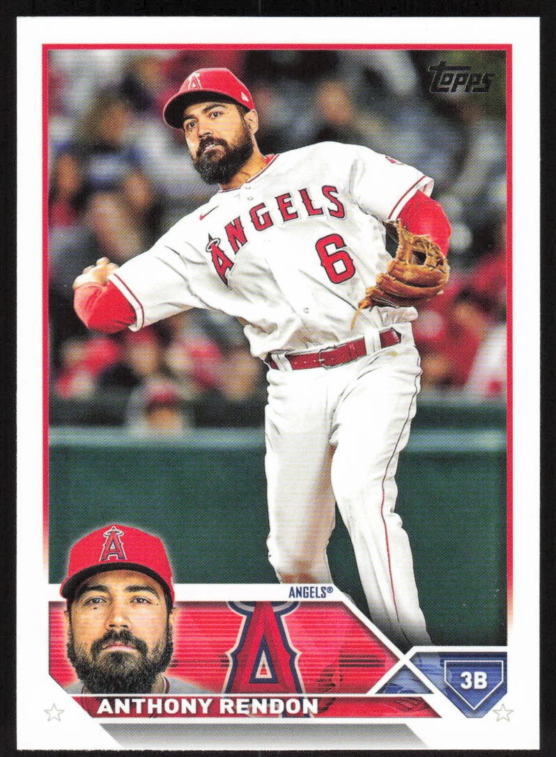 2023 Topps Series 2 Base Anthony Rendon #640 Los Angeles Angels