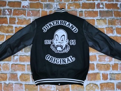 JOKER BRAND VARSITY USA VINTAGE COLLEGE JACKE EST 95 ORIGINAL L.A. GR: L TIP TOP